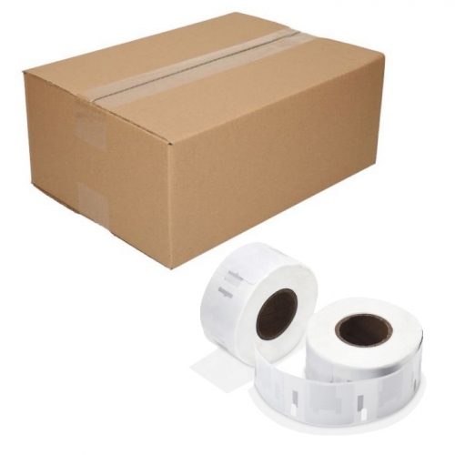 10 Rollen Dymo 11353 kompatible Etiketten, 13 x 25mm, 1000 Etiketten