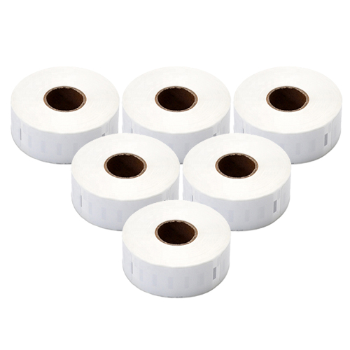 Dymo 2177564 kompatible Etiketten, 25 x 54mm, 6x 500 Etiketten