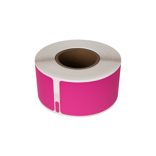 Dymo 99010 kompatible Etiketten Rosa, 28 x 89mm, 130 Etiketten