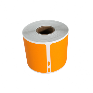 Dymo 99014 orange kompatible Etiketten