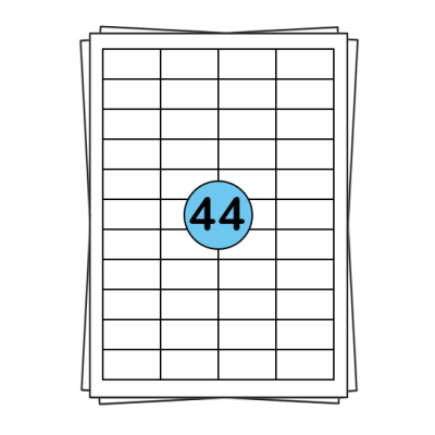 A4-Aufkleberbögen