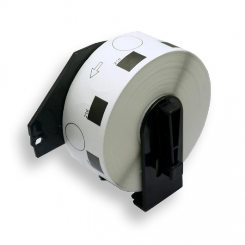 Brother DK-11218 kompatible Etiketten, Ø 24mm, 1000 Etiketten