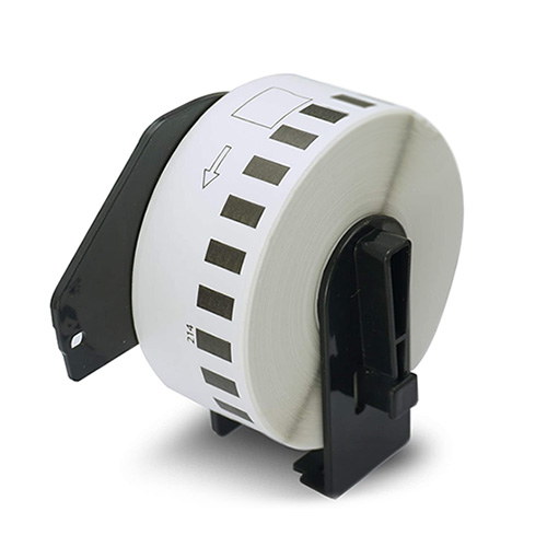 Brother DK-22214 kompatible Etiketten, 12mm x 30,48m