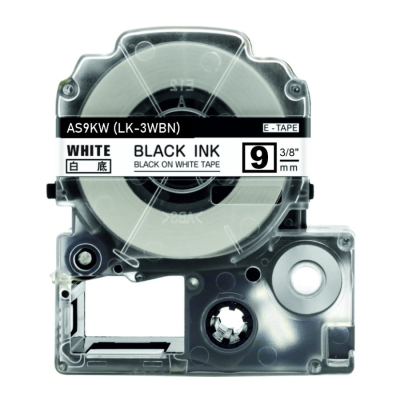 Epson LK-3WBN kompatibles Beschriftungsband